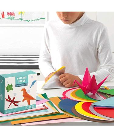 Origami Paper Double Sided Color - 200 Sheets - 20 Colors - 6 Inch Square - Ideal for Beginners - Buy Online on GoSupps.com