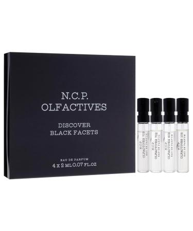 N.C.P. Discover Black Facets Kit - Unisex Perfumes for Women and Men - Citrus Woody Oriental Notes - Fragrance Gifts for Women and Men - 4 x 0.07 oz - Buy Online on GoSupps.com