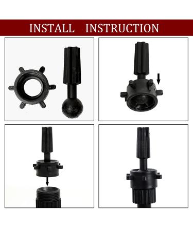 Lihui Adjustable Metal Wig Stand Tripod for Cosmetology Hairdressing Styling - Black - Buy Online on GoSupps.com