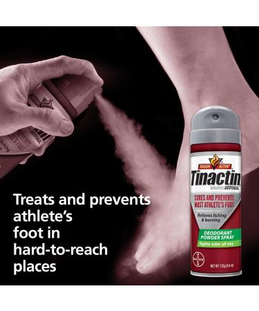 Buy Generic Tnactin Antifungal Powder Spray - Best Itch & Burning Relief for Athlete's Foot - Pack of 3 International Shipping - Buy Online on GoSupps.com
