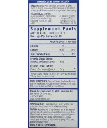 Mommy's Bliss Gripe Water 4oz - Pack of 3 | Natural Relief for Infant Colic & Gas - Buy Online on GoSupps.com