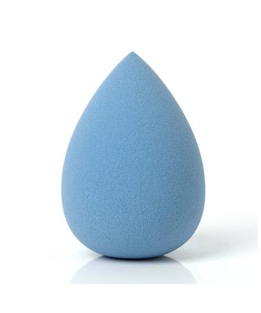 Makeup Sponge Makeup Sponge Concealer Smooth Cosmetic Powder Puff Cut Shape Foundation Water Drop Bevel Make Up Blender Tool Wholesale Makeup Sponge Holder(Denim Blue)