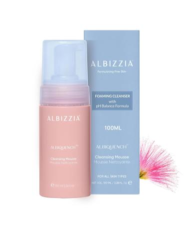 Albiz.zia Fo.aming Cleanser with pH Balance Formula 3.38 fl oz For All Skin Types