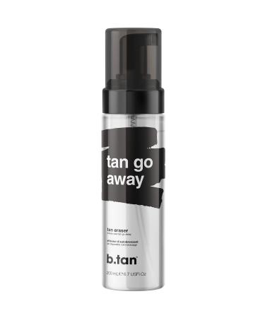 b.tan Self Tan Remover | Tan Go Away - Fast Sunless Tanner Eraser that Leaves Skin Prepped & Primed For Your Next Fake Tan Vegan & Cruelty Free Gentle Formula 6.7 Fl Oz