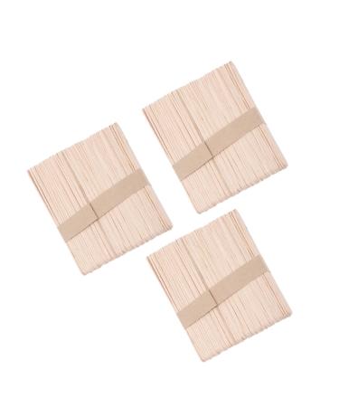 Ipetboom 150 pieces spatula wooden spatula for waxing wax spatula hair removal tool depilatory wax stick protocol