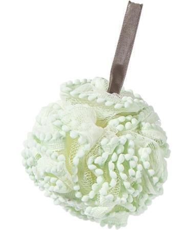 Buy Soft Exfoliating Bath Mesh Sponge - Large Green Shower Ball for Men & Women - Rich Dense Foaming - Buy Online on GoSupps.com