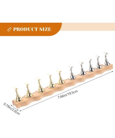 Didiseaon 1 Set nail stand for painting nails clay decorate nail stand decorative nails nail art stand base nail practice stand strong magnet manicure display stand nail tools for nail art - Buy Online on GoSupps.com