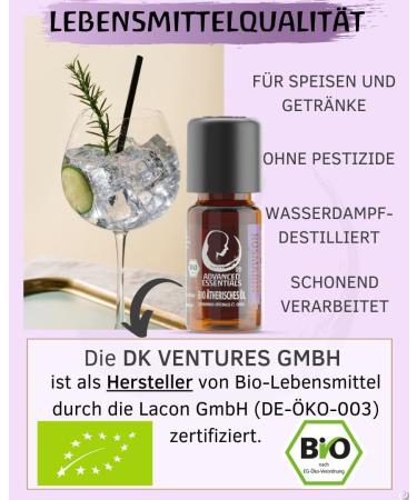 Organic Rosemary Oil Essential Oil (Cineol) - 10ml - Pure Spanish Rosemary for Biologically Cultivated Wellness - Buy Online on GoSupps.com