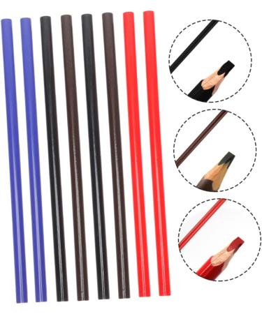 DRESSOOS 8pcs Eyebrow Pencil Eyeliner Eyebrow Lip Line Pen Waterproof Eyebrow Pen Lip Makeup Pen Pens Wooden - Buy Online on GoSupps.com
