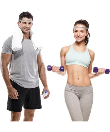 Sibba Elastic Sports Tirt Bands - 4 Pack Athletic Silicone Bands for Football Exercise & Mini Welding - 2 Black & 2 White - Buy Online on GoSupps.com