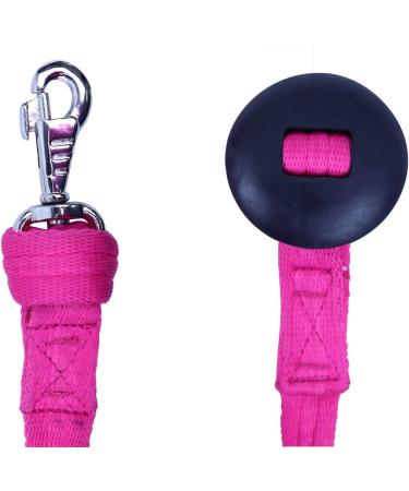 Paris Tack Premium Softgrip 34' Cotton Swivel Lunge Line with Rubber Stopper - Charcoal - Buy Online on GoSupps.com
