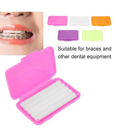 Orthodontic Wax for Braces - 5 Clinging Carriers & Strips for Comfortable Oral Care - Buy Online on GoSupps.com