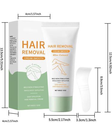  Jukeoiu Hair Removal Cream - Leg Cream Smoothing Lotion Without Irritation Suitable for Men and Women Underarms Legs and Bikini Line - Buy Online on GoSupps.com