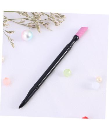 Beavorty cuticle sticks cuticle cuticle pusher pen nail art pusher rubber nail sticks cuticle remover tool nail polish pens nail pusher nail tools nail engraving pen quartz tool set - Buy Online on GoSupps.com
