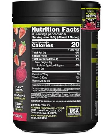 Healthy Delights Bundle Berry Flavor: Nature Fuel Power Beets Powder Natural Energy & Stamina 60 Servings (Packaging May Vary) + Healthy Delights - Naturally Boost Energy USDA Organic 30 Servings - Buy Online on GoSupps.com