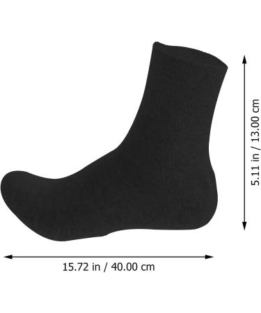 2pcs Pure Cotton Sock Spa Pedicure Booties - Breathable Moisturizing & Black for Dry Cracked Feet - Buy Online on GoSupps.com