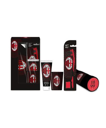 AC Milan Oral Hygiene Gift Set - Perfect for Fans | International Shipping Available - Buy Online on GoSupps.com