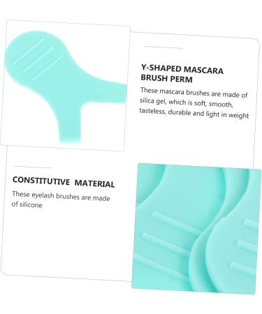 FRCOLOR 90 Pcs Y-shaped Mascara Brush False Lash Mascara Silicone Grafted Grafting Eyelash Lift Brush Extend 4.5X3.5CMx3pcs - Buy Online on GoSupps.com