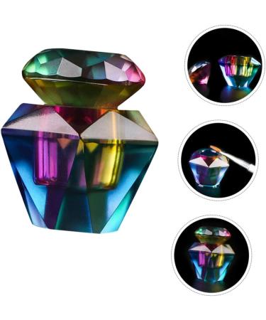 DRESSOOS Nail Art Dappen Dish Dappen Dish Bowl Dappen Dish for Acrylic Nails Nail Glitter Holder Dappen Bowl Crystal Nail Jar Nails Tips Art Dappen Dish Nail Dish Diamond Glass Manicure - Buy Online on GoSupps.com