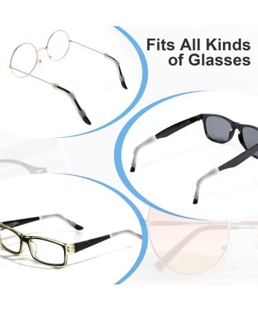 Tiesome Silicone Glasses Hangers | Slide-Resistant Ear Pads for Sunglasses & Reading Glasses | Comfortable & Durable | International Shipping - Buy Online on GoSupps.com