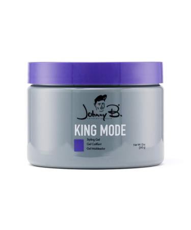 Johnny B King Mode Styling Hair Gel 12 Ounce (Pack of 1)