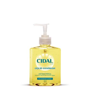 Cidal Grapefruit Handwash antibacterial uplifting fresh grapefruit scent 250ml