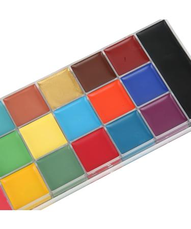  LiebeWH 20 Colors Face Body Paint Oil High Saturation Face Paint Makeup for Party Stage Show Cosplay Holiday Celebration - Buy Online on GoSupps.com