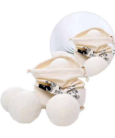 Wool Laundry Balls - Reusable Fabric Softener for Quick Drying Baby Clothing - Eco-Friendly & Sustainable Care - Buy Online on GoSupps.com
