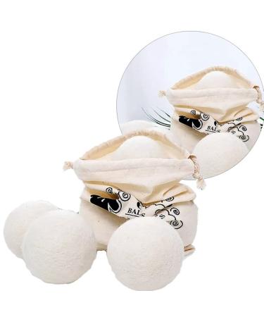 Wool Laundry Balls Reusable Fabric Softener for Quick Drying Baby Clothing