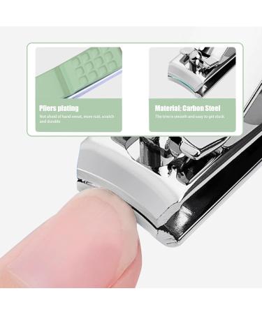 Nail Clipper Set Carbon Steel Fingernail Clipper Set 4 in 1 Portable Nail Clipper Kit with Travel Cover Professional Sharp Nail Care Kit for Manicure Pedicure - Buy Online on GoSupps.com