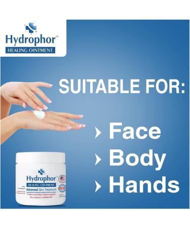 Hydrophor Ointment 16 oz. Jar - Soothing & Protective Dry Skin Relief by Akron Pharma - Buy Online on GoSupps.com
