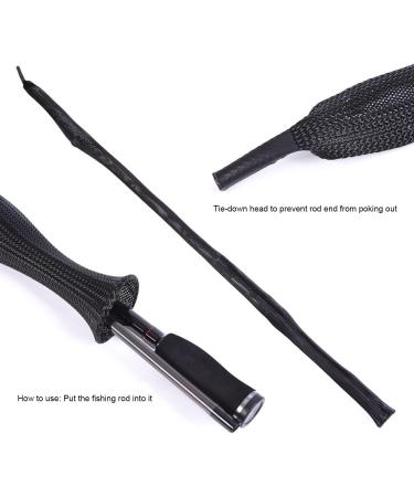 Heyous 2pcs Fishing Rod Sleeve Protective Covers for Poles Up to 7-1/2ft - Buy Online on GoSupps.com