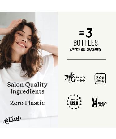 NATUR L Volumizing Shampoo Bar for Fine or Oily Hair - Vegan, Zero Waste, Made in USA - Buy Online on GoSupps.com