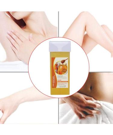 100g Professional Depilatory Wax Cream - Green Apple Hair Removal for Face Underarm & Body - Buy Online on GoSupps.com