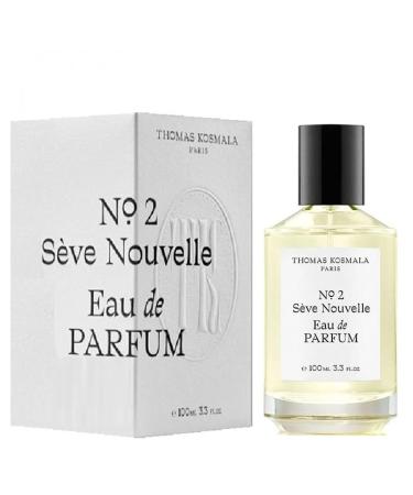 No.2 Seve Nouvelle Eau De Parfum Spray 3.3 Ounce (Unisex) Grapefruit Pink Pepper Saffron Champaca Tonka Bean Water Pepper Patchouli Cashmir Wood Amberwood Labdanum 3.3 Fl Oz (Pack of 1)