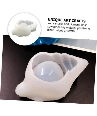 COHEALI 2pcs Conch Storage Box De Para Gelatinas Diy Storage Tray Storage Container Mold 3d Whitex2pcs 11x7cmx2pcs - Buy Online on GoSupps.com