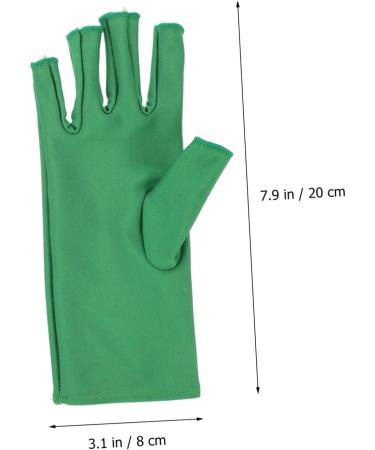 MERRYHAPY 1 Pair Nail Gloves Nail Anti-uv Gloves Fingerless Gloves Fingerless Mitts Sunscreen Gloves Manicure Gloves UV Shield Gloves Manicure Tools - Buy Online on GoSupps.com