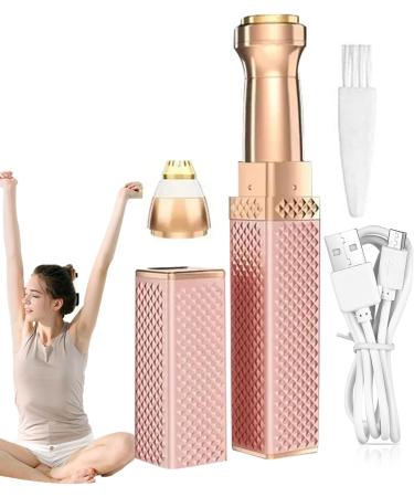 Women Body Electric Shaver - Electric Women Underarms and Legs 2-in-1 Shaver | Rechargeable Face Shaver for Eyebrow Trimming for Traveling Dormitory Pink - Buy Online on GoSupps.com