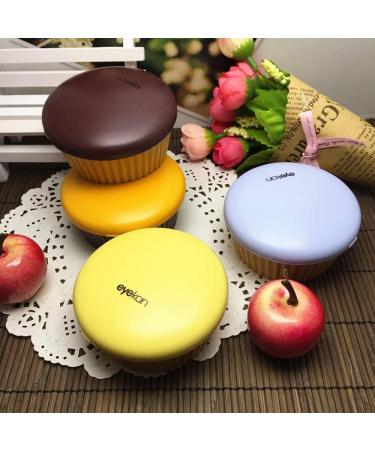 Pink Contact Lens Case & Travel Set - Stylish Lens Container & Muffin Box - Buy Online on GoSupps.com