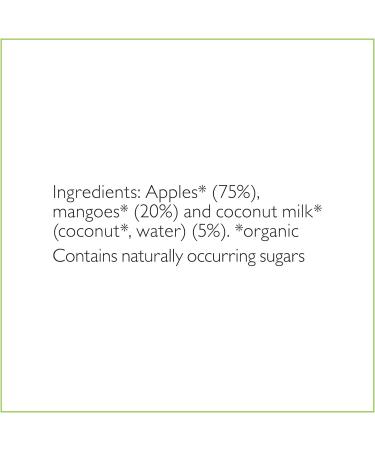 Clearspring Organic Fruit Pur e - Apple Mango & Coconut - Buy Online on GoSupps.com