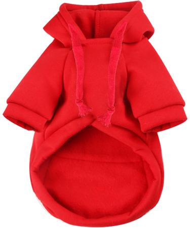 JECIKELON Winter Pullover Sweatshirts for Small Chihuahuas - Cozy & Stylish Dog Apparel (Big Y02-Rot) - Buy Online on GoSupps.com