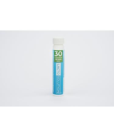Lactosolution 15000 FCC Lactase Enzymatic Supplement Against Lactose Intolerance - 30 Tablets - Refill Pack
