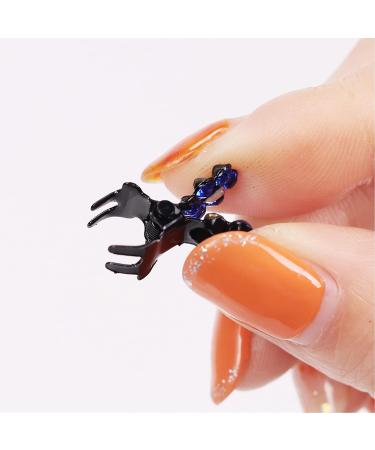 36 Mini Strass Hair Clips - Rhinestone Flower Hairpins for Women & Girls | Perfect for Daily Wear & Parties - 6 Colors - Buy Online on GoSupps.com