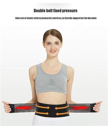 Buy Tylxayoxa Back Bandage & Support Belt for Back Pain Relief - Self-Heating Lumbar Belt for Herniated Disc & Sciatica - XXL Black for Men & Women - Buy Online on GoSupps.com
