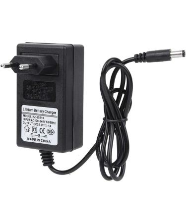 Universal 100-240V Massage Device Charger Adapter - Portable Plastic Massager Pistol Charger for Professional Salon Use (EU Standard 25.2V) - Buy Online on GoSupps.com