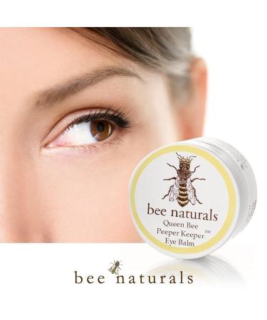 Queen Bee Naturals Peeper Keeper Eye Balm - Reduces Wrinkles & Fine Lines - Moisturizing Formula with Vitamin E & 10 Natural Oils (2 Pack) - Buy Online on GoSupps.com