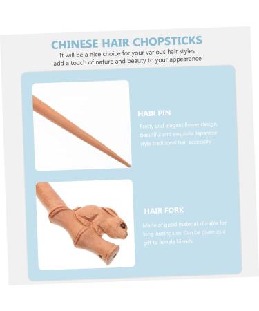 BIUDECO Bunny Hairpin Easter Chinese Hair Chopsticks Womens Hair Clips Hair Sticks for Hair Womens Hair Accessories Bunny Hair Fork Chinese Hair Sticks Shawl Pin Hanfu Clothing Wood Miss - Buy Online on GoSupps.com