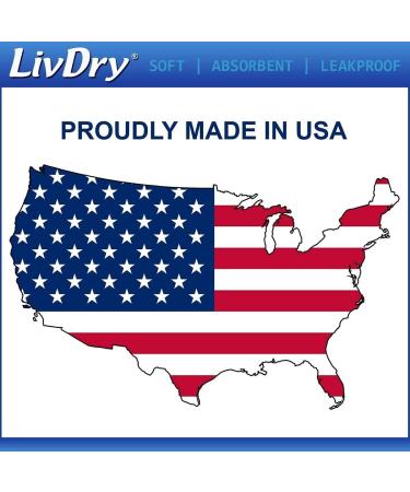 LivDry XXX-Large Adult Diapers - 44 Count, Extra Absorbency & Leak Protection - Buy Online on GoSupps.com