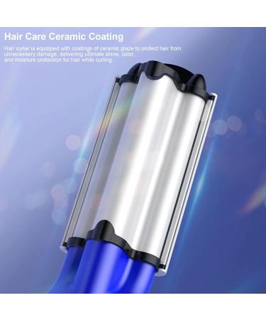 XIXIAN Electric curler Hair Curling Iron Wand 28mm Ceramic Hair Waver Egg Roll Hair Curler Hair Crimper Temperature Adjustable Deep Beachy Waves Hair Styling Tool Us Plug Red - Buy Online on GoSupps.com