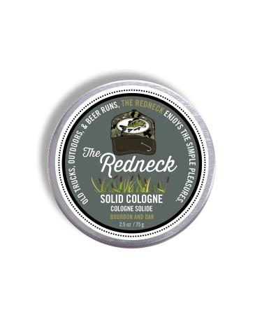 Walton Wood Farm Solid Cologne (The Redneck) Bourbon & Oak Scent Vegetarian-Friendly and Paraben-Free 2.5 oz